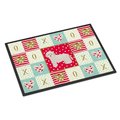 Carolines Treasures 18 x 27 in. Cyprus Poodle Love Indoor or Outdoor Mat CK5825MAT